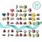 Buttons Galore and More 3D Novelty Buttons – Spring Fling Button Bundle - 36 Pcs